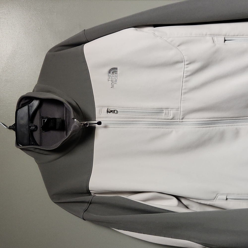 North Face zip up tech jacket